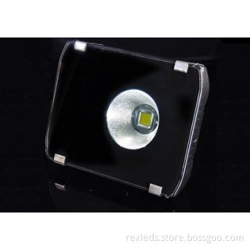 Black Body Single Head High Power Led Floodlight For Square